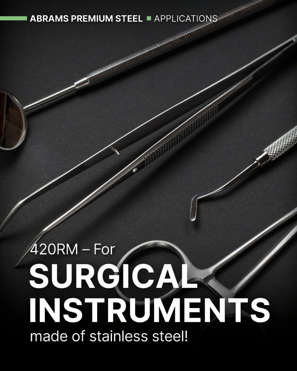 420RM steel for surgical instruments 420RM-steel-for-surgical-instruments