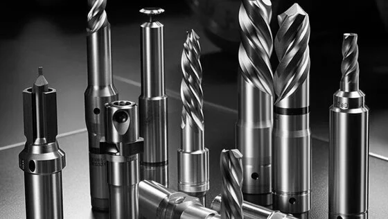 image of different steel taps neatly arrange